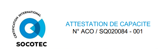 attestation capacité